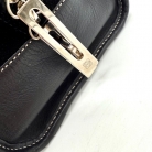 Loewe amazona black suede