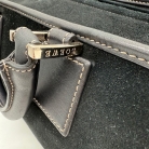 Loewe amazona black suede