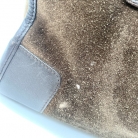 Amazona Loewe in camoscio color cioccolato