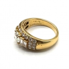bvlgari gold and diamonds ring