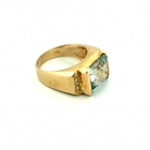 Anello con diamante