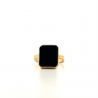 anillo de oro amarillo de 18 ct