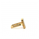 anillo de oro amarillo de 18 ct