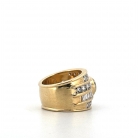 anillo de oro amarillo de 18 kt