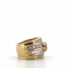 anillo de oro amarillo de 18 kt