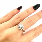 anello in oro bianco