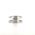 anillo de oro blanco