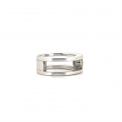 anillo de oro blanco