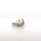 anillo de oro blanco