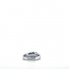 anillo de oro blanco