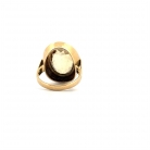 anillo de oro de 18 kt