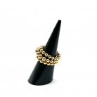 8-karat gold ring