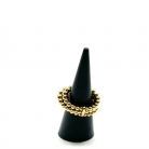 8-karat gold ring