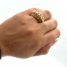 8-karat gold ring