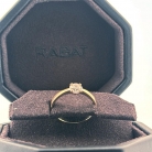 anillo de oro rosa