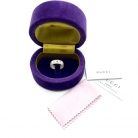 Gucci 18K Icon Ring with Precious Stones