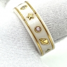 Gucci 18K Icon Ring with Precious Stones