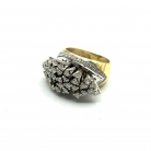 gold and diamond ring