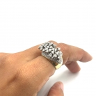 gold and diamond ring