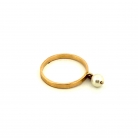 Anillo perla niña