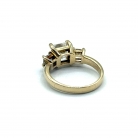 anillo trilogy oro y diamantes