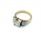 anillo trilogy oro y diamantes