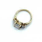anillo trilogy oro y diamantes