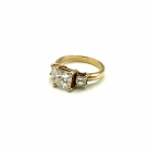 anillo trilogy oro y diamantes