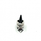 Silver Versace ring in stainless steel