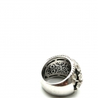 anillo Yanes de oro blanco