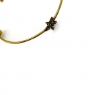 Dior creole-style hoop earrings