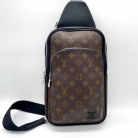 Avenue sling monogram marrone