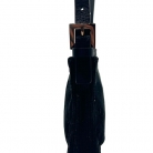 Baguette Fendi in velluto nero