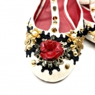 Ballerine bianche Dolce & Gabbana in edizione limitata