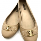Louis Vuitton ballerinas Golden