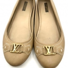 Louis Vuitton ballerinas Golden