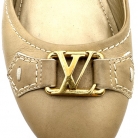 Louis Vuitton ballerinas Golden
