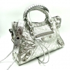 Balenciaga City Plateado
