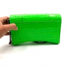 Balenciaga Hourglass efecto cocodrilo