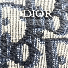 Borsa a tracolla in tela jacquard Christian Dior Rider.