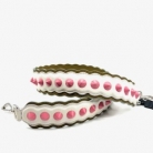Fendi White Crossbody Bag with Studs