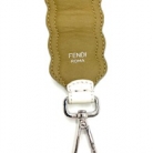 Fendi White Crossbody Bag with Studs