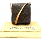 Bandolera Louis Vuitton Musette salsa castaño.