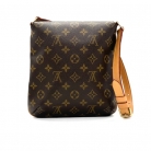 Bandolera Louis Vuitton Musette salsa castaño.