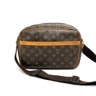 Borsa a tracolla Louis Vuitton Reporter PM in tela Monogram