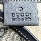 Borsa a tracolla messenger con monogramma Gucci