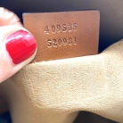 Bandolera monogram Gucci en lona