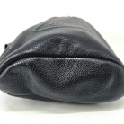 borsa a tracolla obliqua in pelle nera prada