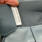 Belt Bag Bottega Veneta en piel de becerro gris