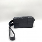 Belt Bag Bottega Veneta en piel de becerro gris